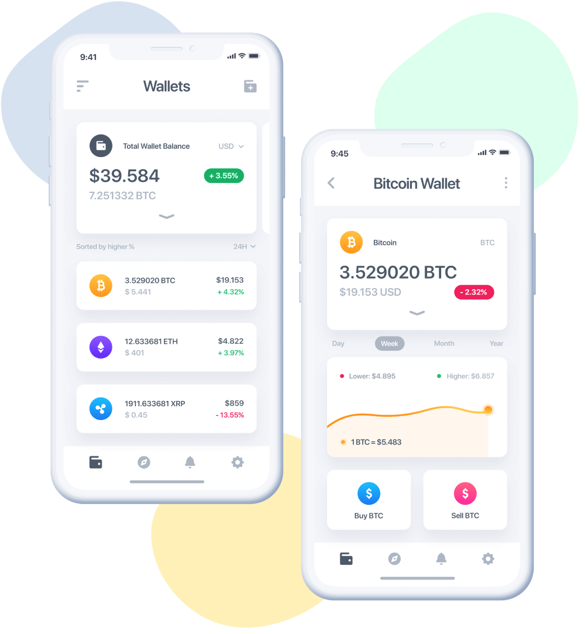 DevBlizz mobile application interface